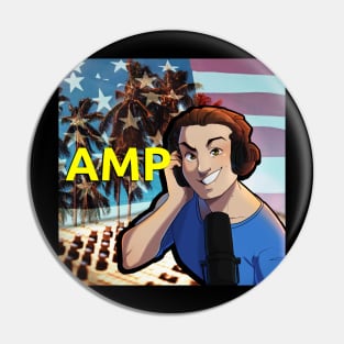 American Movie Podcast Shirt Pin