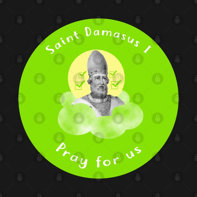 Saint Damasus I by kaileekuropas