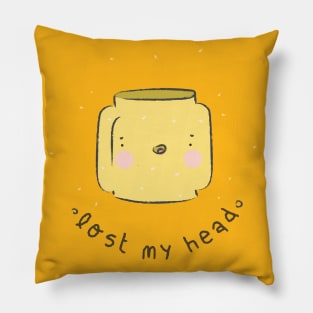 Lost my (lego) Head! Pillow