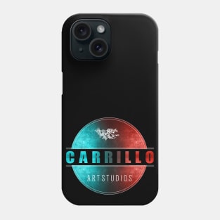 carrillo art studios logo blue and red Phone Case