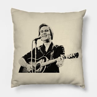 george jones vintage Pillow