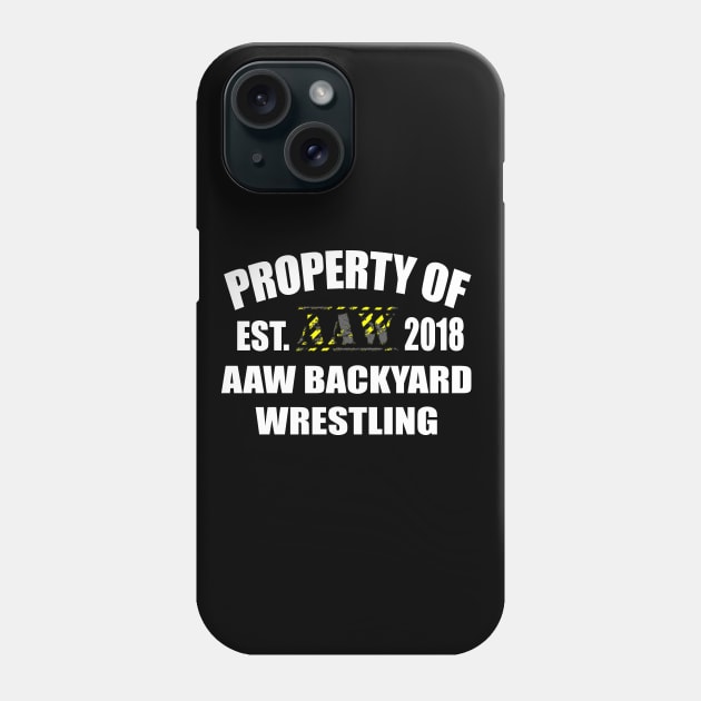 Property of AAW Design Phone Case by FBW Wrestling 