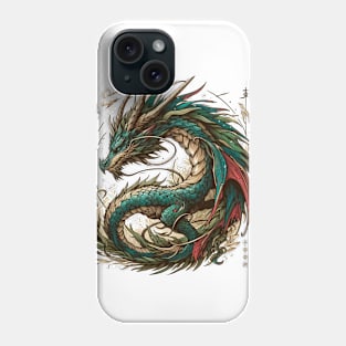 The dragon esmerald Phone Case