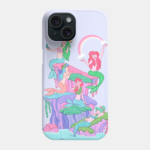 Mermaid Lagoon Phone Case by sky665