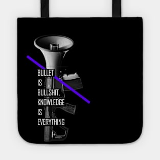 Knowledge Front & Back Tote