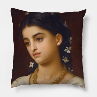 Catarina by Frederic Leighton Pillow