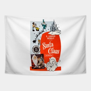 Santa Claus Movie Poster Tapestry