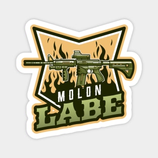 Rifle | Molon Labe Magnet