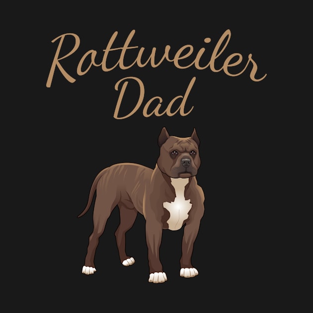 Rottweiler Dad by letnothingstopyou