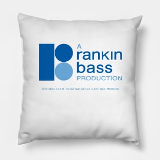 Official Rankin/Bass Productions Logo #2 Licensed Pillow