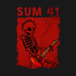 vintage skull sum 41 T-Shirt