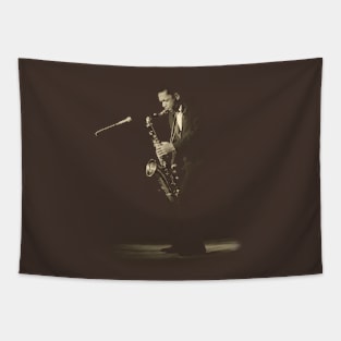 john coltrane retro Tapestry