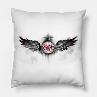 Necromasquerade Wings Banner Pillow