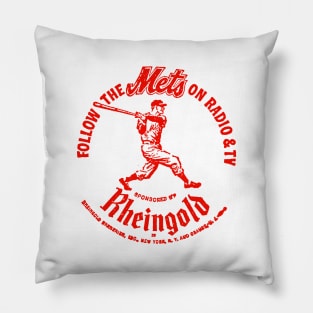 Rheingold / Follow The Mets Pillow