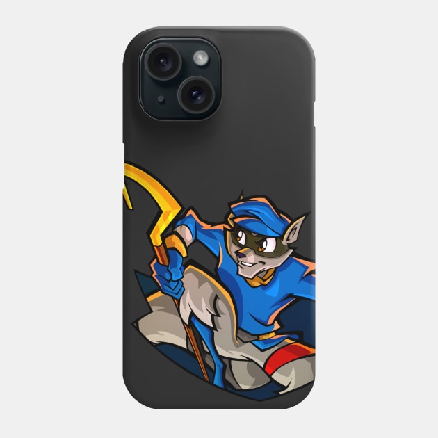 Sly Cooper Phone Case by Nicole Nichols