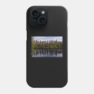 Reflections of the Finnish Forest Phone Case