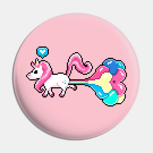 Farting Unicorn Pin by The_Oluk