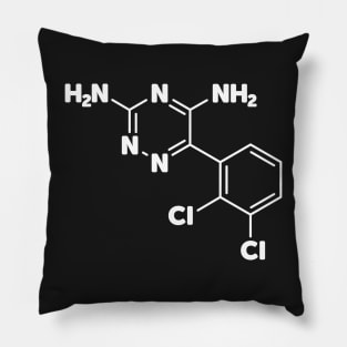 Lamotrigine / Lamictal Chemical Symbol - Bipolar Medication Pillow