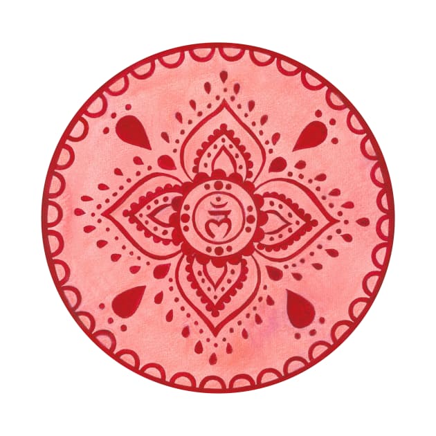 Mandala root chakra by Kunst und Kreatives