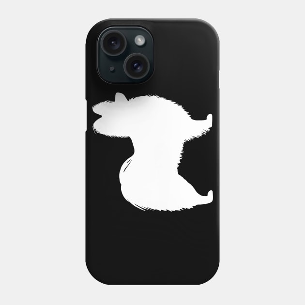 Papillon Silhouette(s) Phone Case by Coffee Squirrel