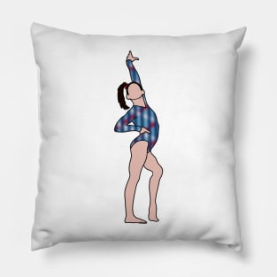 Ciena Alipio Gymnastics Drawing Pillow