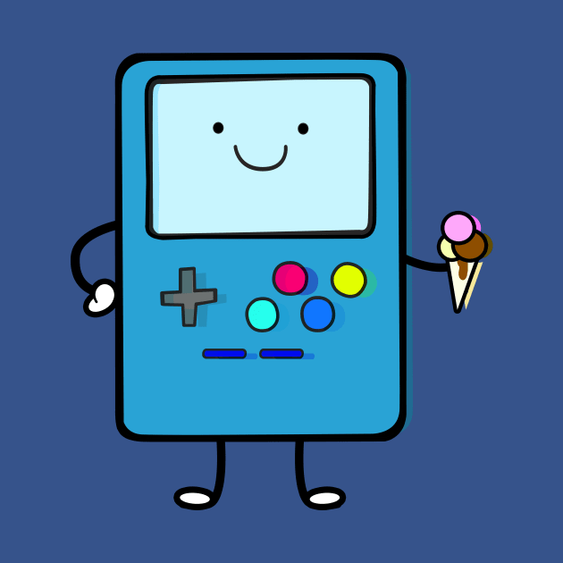 Ice cream lover video game by EuGeniaArt