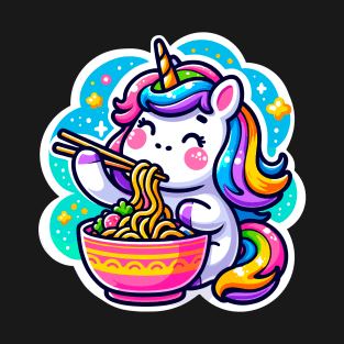 Space Unicorn Ramen T-Shirt