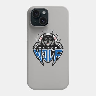 Madison Black Wolf Phone Case