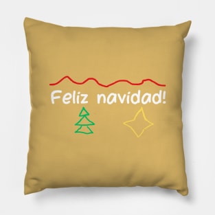 Feliz Navidad Pillow