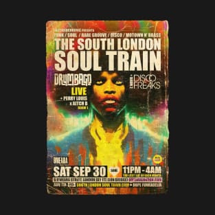 POSTER TOUR - SOUL TRAIN THE SOUTH LONDON 171 T-Shirt