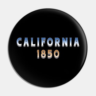 Vintage California 1850 Pin