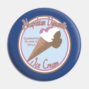 Neapolitan Dynamite Ice Cream Pin