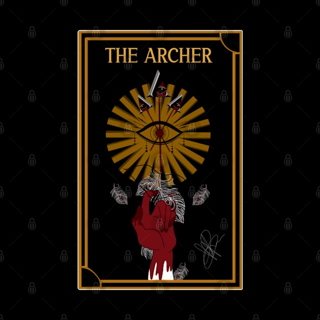 "The Archer" Tarot by Sacred The Threads