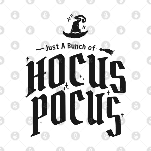 Just A Bunch of Hocus Pocus Funny Halloween Witches by Fitastic