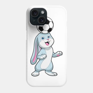 Rabbit Soccer player Soccer ball Phone Case