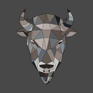 geometric bison T-Shirt