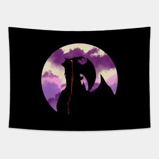 Crybaby Purple Tapestry