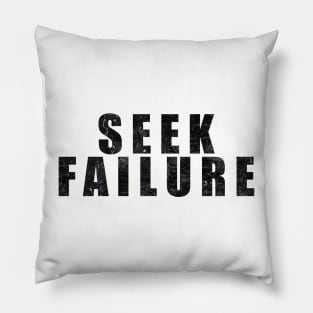 Seek Failure Pillow