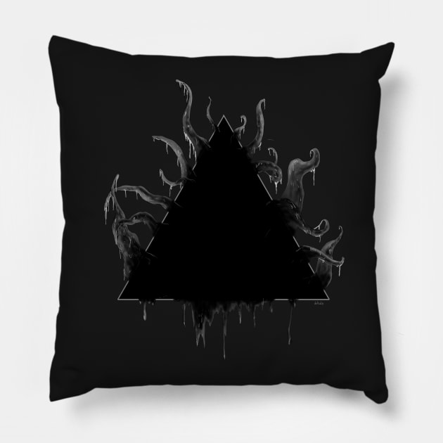 triangle 01 Pillow by defeale