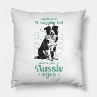 aussie eyes Pillow