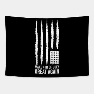 make 4th of July great again gift of independence day Tapestry