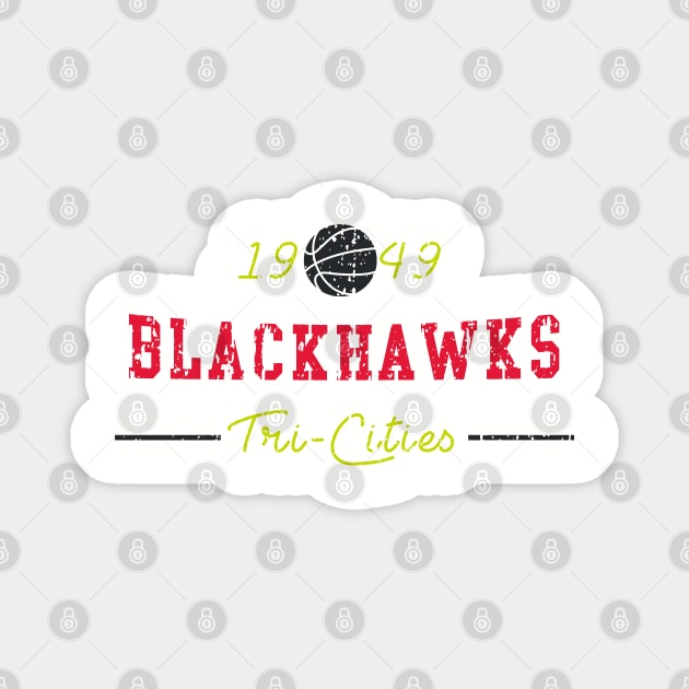 Tri-Cities Blackhawks Magnet by HomePlateCreative