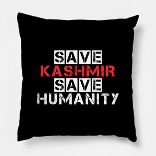 Save Kashmir Save Humanity - Resolve Conflicts With Peace Pillow