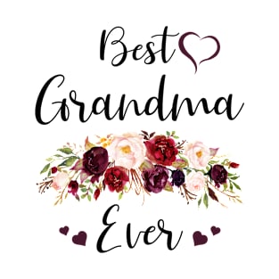 Best Grandma Ever-Mother's Day Gift T-Shirt