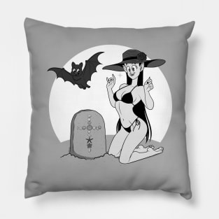 Beach Vampire Pillow