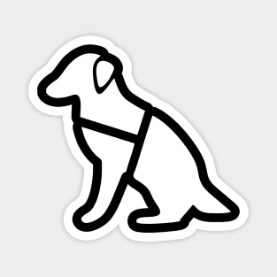 Service dog Magnet