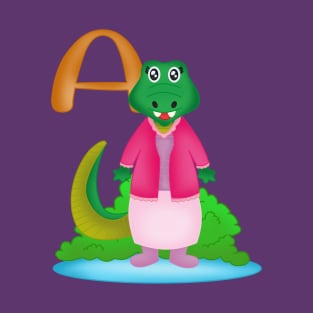 A is for Alligator T-Shirt