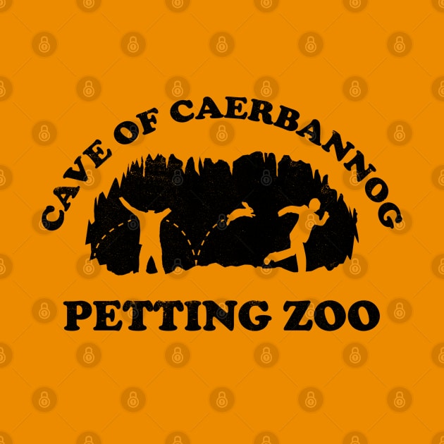 Cave of Caerbannog Petting Zoo (Black) by bryankremkau