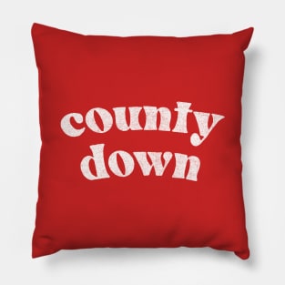 County Down - Irish Pride County Gift Pillow