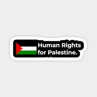 Palestine Human Rights for Palestine Magnet